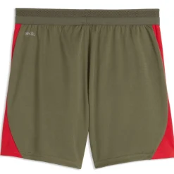 PUMA AC Milan Trainingsset 2026-2027 Lichtgrijs Donkergroen Rood