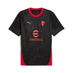 PUMA AC Milan Trainingsshirt 2025-2026 Zwart Rood