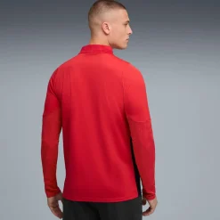 PUMA AC Milan Trainingstrui 1/4-Zip 2025-2026 Rood Zwart Wit