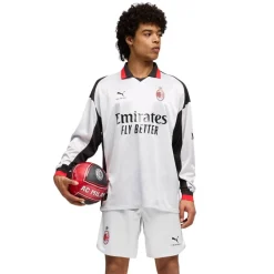 PUMA AC Milan x Slam Jam 4e Set Lange Mouwen 2025-2026 Zilver