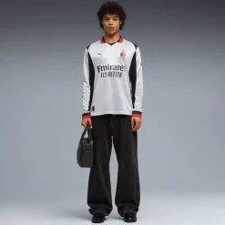 PUMA AC Milan x Slam Jam 4e Set Lange Mouwen 2025-2026 Zilver