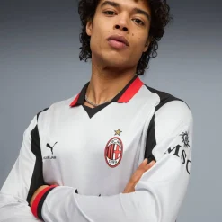 PUMA AC Milan x Slam Jam 4e Set Lange Mouwen 2025-2026 Zilver