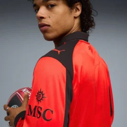 PUMA AC Milan X Slam Jam 4e Shirt Lange Mouwen 2025-2026 Rood