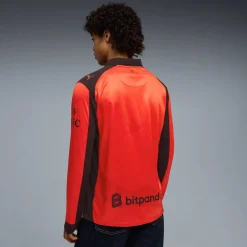 PUMA AC Milan X Slam Jam 4e Shirt Lange Mouwen 2025-2026 Rood