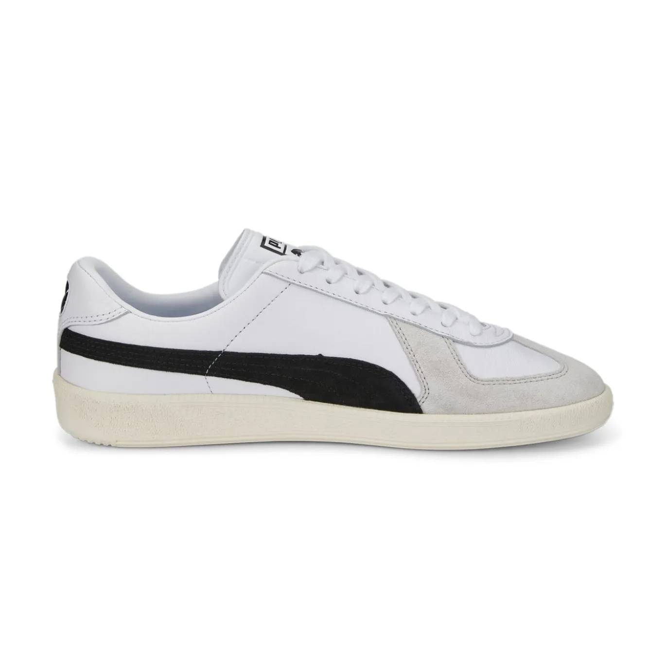 PUMA Army Trainer Sneakers Wit Lichtgrijs Zwart Goud