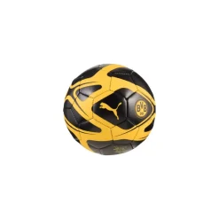 PUMA Borussia Dortmund Culture Mini Voetbal Maat 1 Zwart Geel