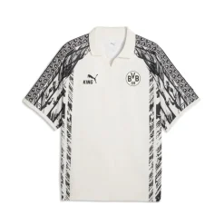 PUMA Borussia Dortmund KING T-Shirt 2025-2026 Wit Zwart