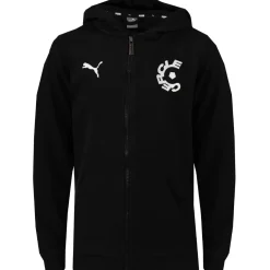 PUMA Cercle Brugge Casual Joggingpak Hooded 2025-2026 Kids Zwart
