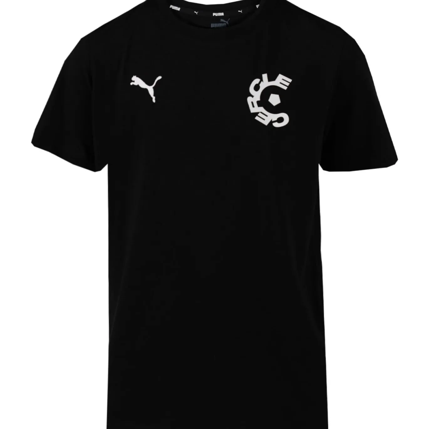 PUMA Cercle Brugge Casual T-Shirt 2025-2026 Kids Zwart
