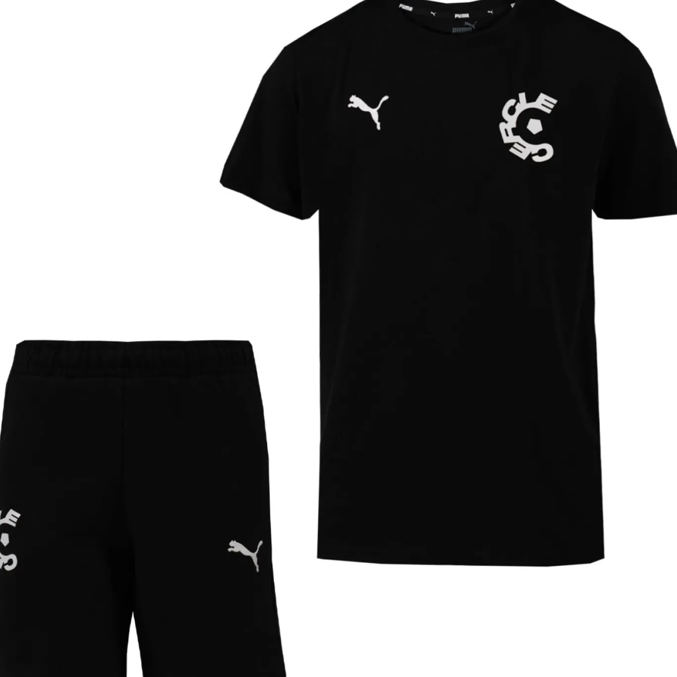 PUMA Cercle Brugge Casual Zomerset 2025-2026 Kids Zwart