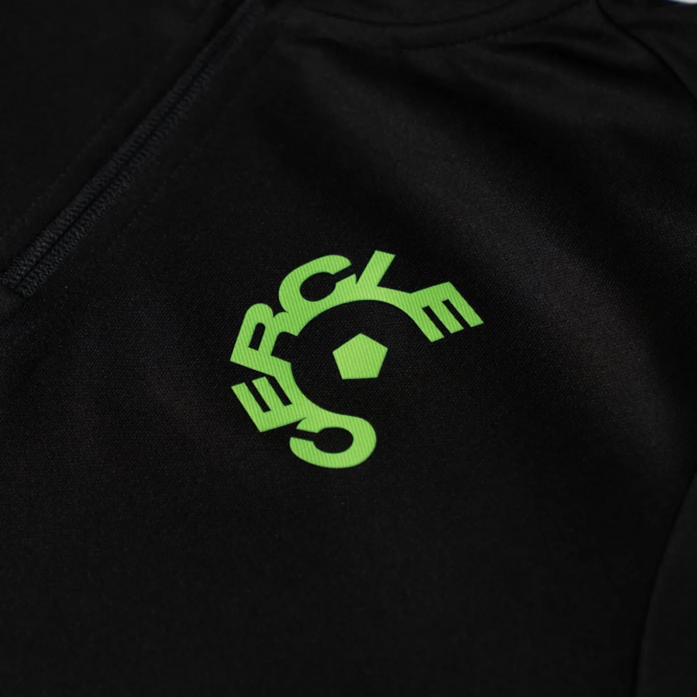 PUMA Cercle Brugge Trainingstrui 1/4-Zip 2025-2026 Kids Zwart