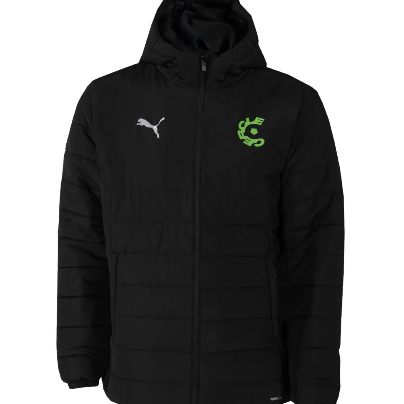 PUMA Cercle Brugge Winterjas Zwart Wit