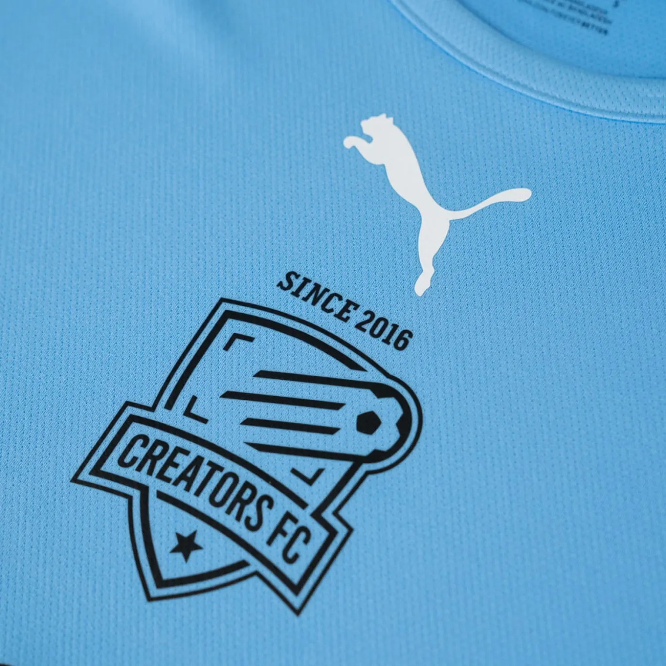 PUMA Creators FC Uitshirt 2024-2025 Kids Lichtblauw