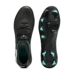 PUMA Future 9 Match Gras / Kunstgras Voetbalschoenen (MG) Zwart Intense Mint Wit
