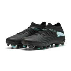PUMA Future 9 Match Gras / Kunstgras Voetbalschoenen (MG) Zwart Intense Mint Wit