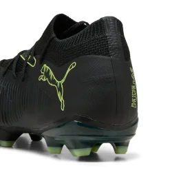 PUMA Future 8 Match Gras / Kunstgras Voetbalschoenen (MG) Zwart Donkergroen Lichtgroen