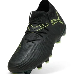 PUMA Future 8 Match Gras / Kunstgras Voetbalschoenen (MG) Zwart Donkergroen Lichtgroen