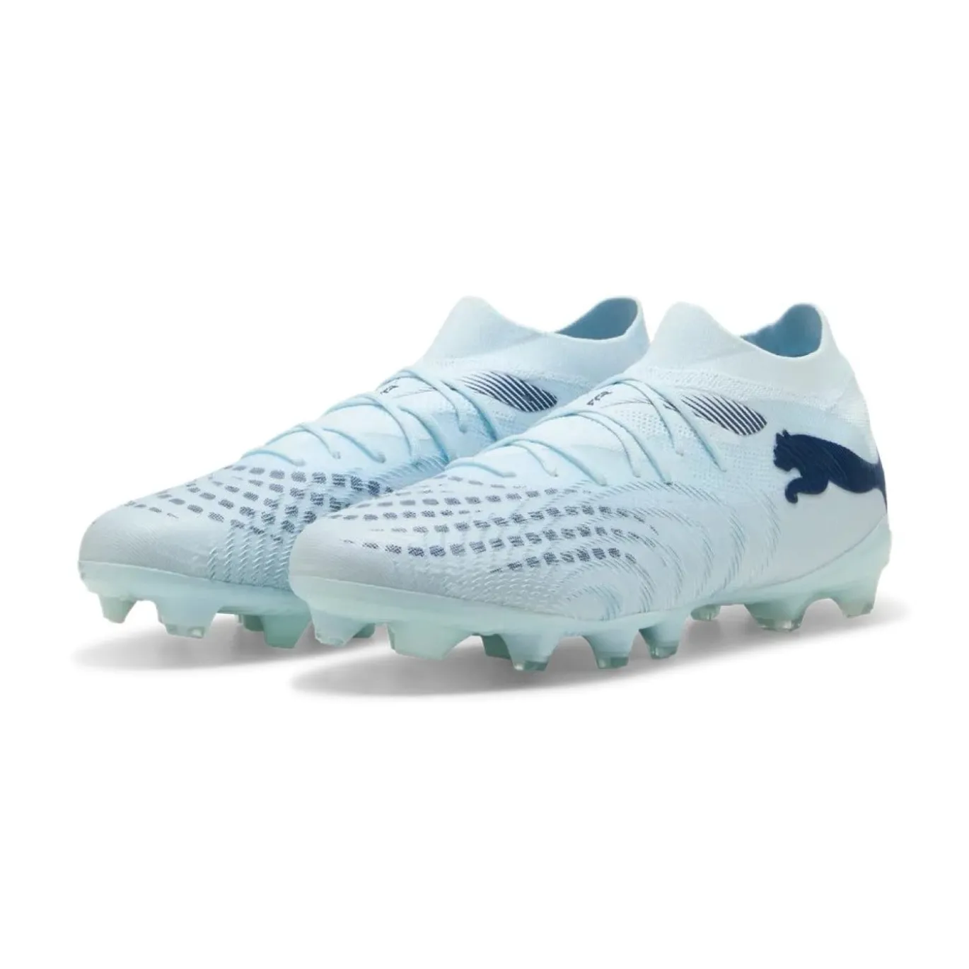 PUMA Future 9 Match Gras / Kunstgras Voetbalschoenen (MG) Lichtblauw Blauw