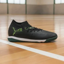 PUMA Future 8 Match Zaalvoetbalschoenen (IN) Zwart Donkergroen Lichtgroen