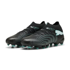 PUMA Future 9 Pro Gras / Kunstgras Voetbalschoenen (MG) Zwart Intense Mint Wit