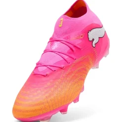 PUMA Future 9 Pro Gras / Kunstgras Voetbalschoenen (MG) Felroze Blauw Geel