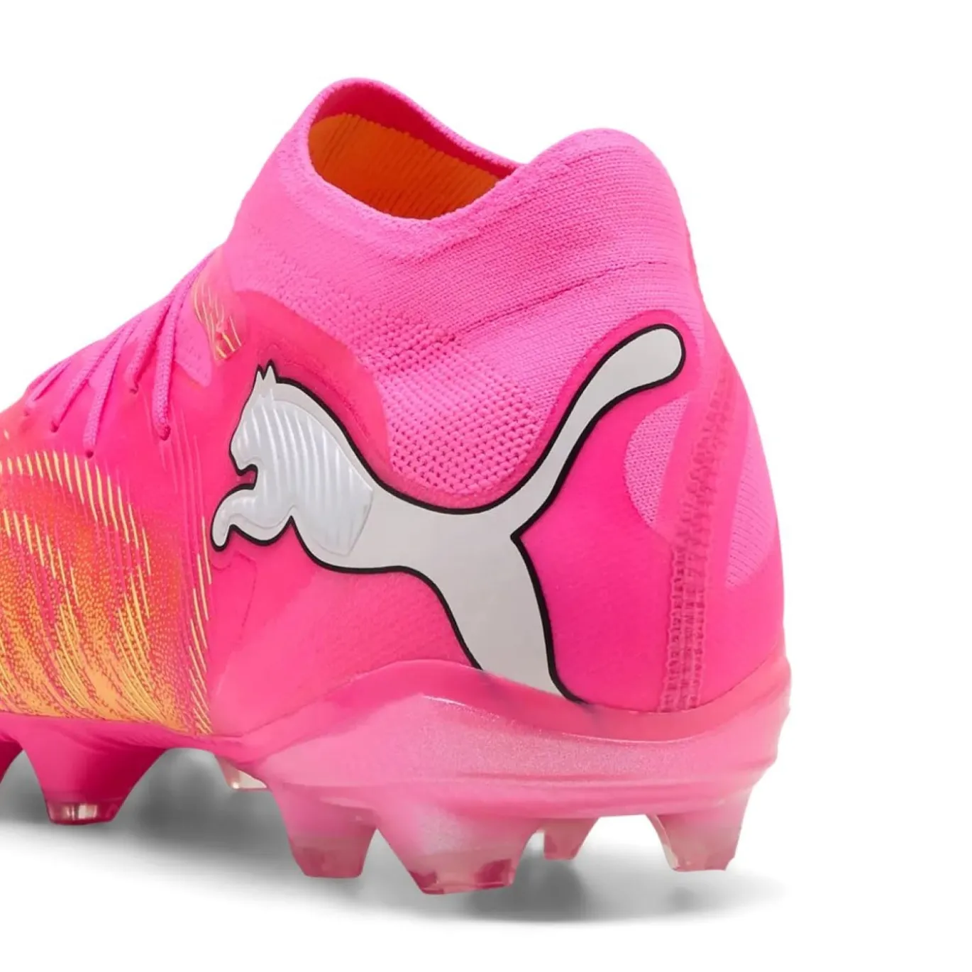 PUMA Future 9 Pro Gras / Kunstgras Voetbalschoenen (MG) Felroze Blauw Geel