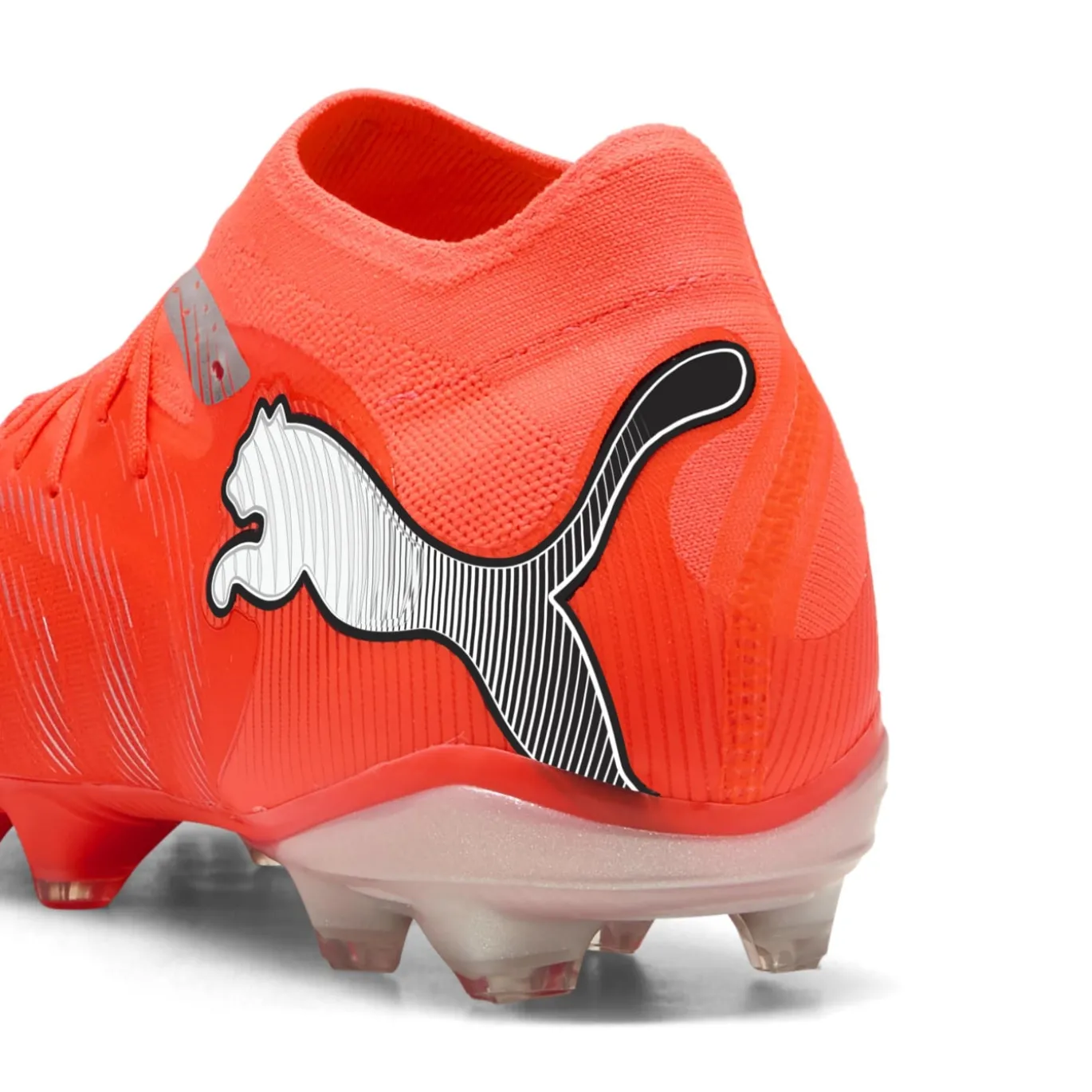 PUMA Future 9 Pro Gras / Kunstgras Voetbalschoenen (MG) Felrood Zilver Zwart