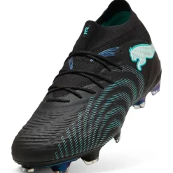 PUMA Future 9 Ultimate Gras Voetbalschoenen (FG) Zwart Intense Mint Wit