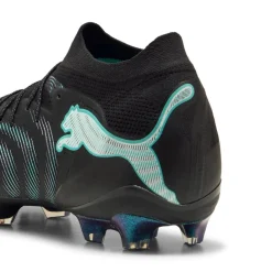 PUMA Future 9 Ultimate Gras Voetbalschoenen (FG) Zwart Intense Mint Wit