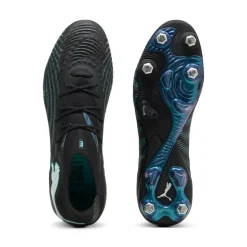 PUMA Future 9 Ultimate IJzeren-Nop Voetbalschoenen (SG) Zwart Intense Mint Wit