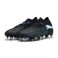 PUMA Future 9 Ultimate IJzeren-Nop Voetbalschoenen (SG) Zwart Intense Mint Wit