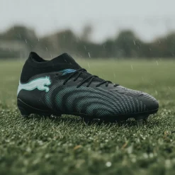 PUMA Future 9 Ultimate IJzeren-Nop Voetbalschoenen (SG) Zwart Intense Mint Wit