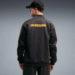PUMA Galatasaray SK KING Anthem Trainingsjack 2026-2027 Donkergrijs Oranje