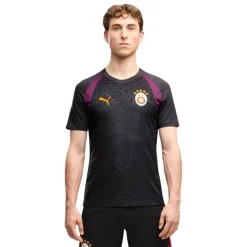 PUMA Galatasaray SK Trainingsset 2026-2027 Donkergrijs Rood