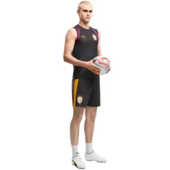 PUMA Galatasaray SK Trainingsbroekje 2026-2027 Donkergrijs Oranje