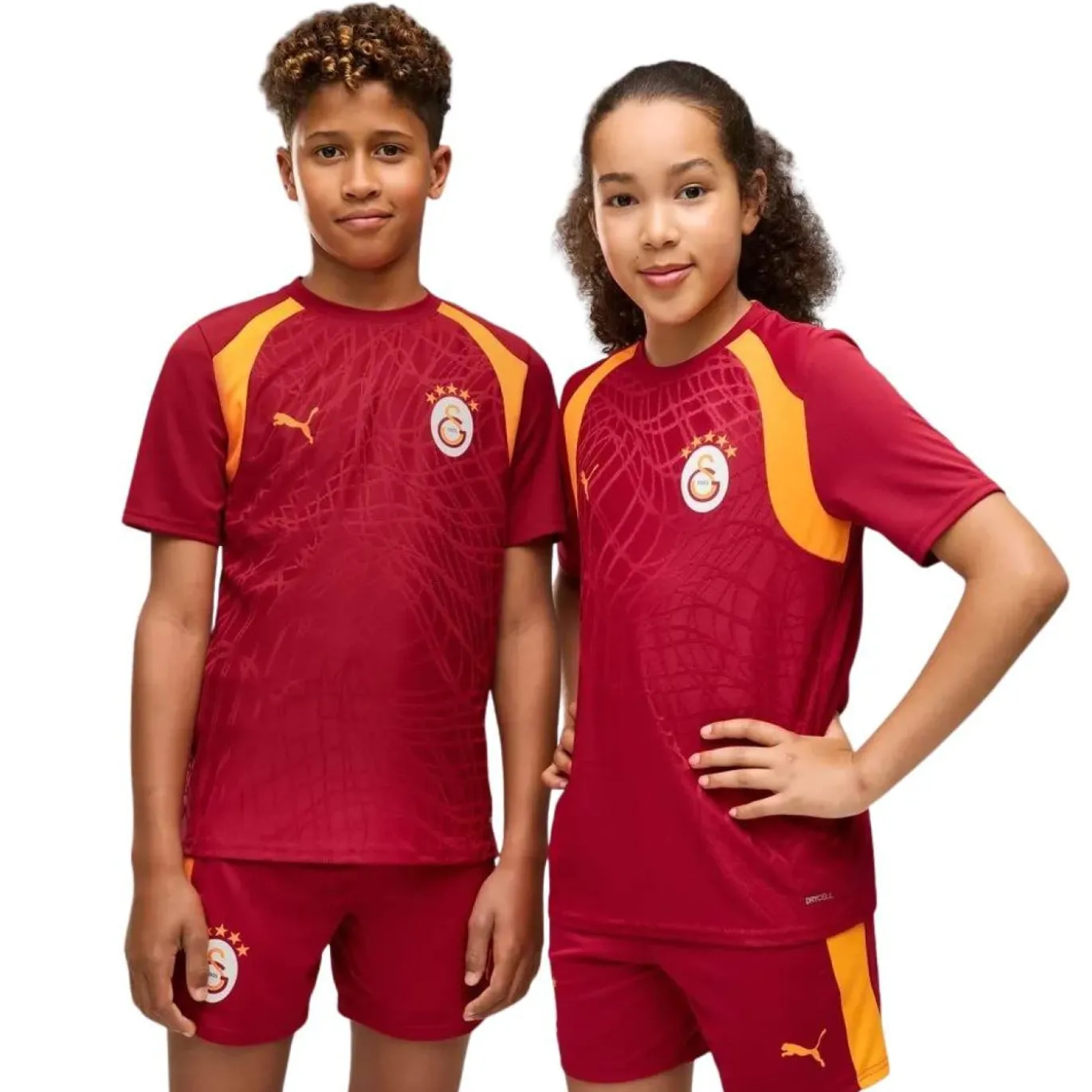 PUMA Galatasaray SK Trainingsshirt 2026-2027 Kids Rood Oranje