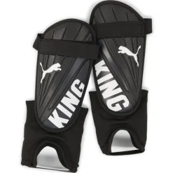 PUMA King IS Enkel Scheenbeschermers Zwart Wit