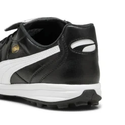 PUMA King Top TT Turf Voetbalschoenen (TF) Zwart Wit