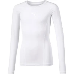 PUMA LIGA Ondershirt Lange Mouwen Kids Wit
