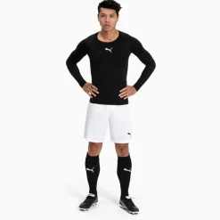 PUMA LIGA Ondershirt Lange Mouwen Zwart