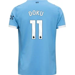 PUMA Manchester City Doku 11 Thuisshirt Authentic 2025-2026