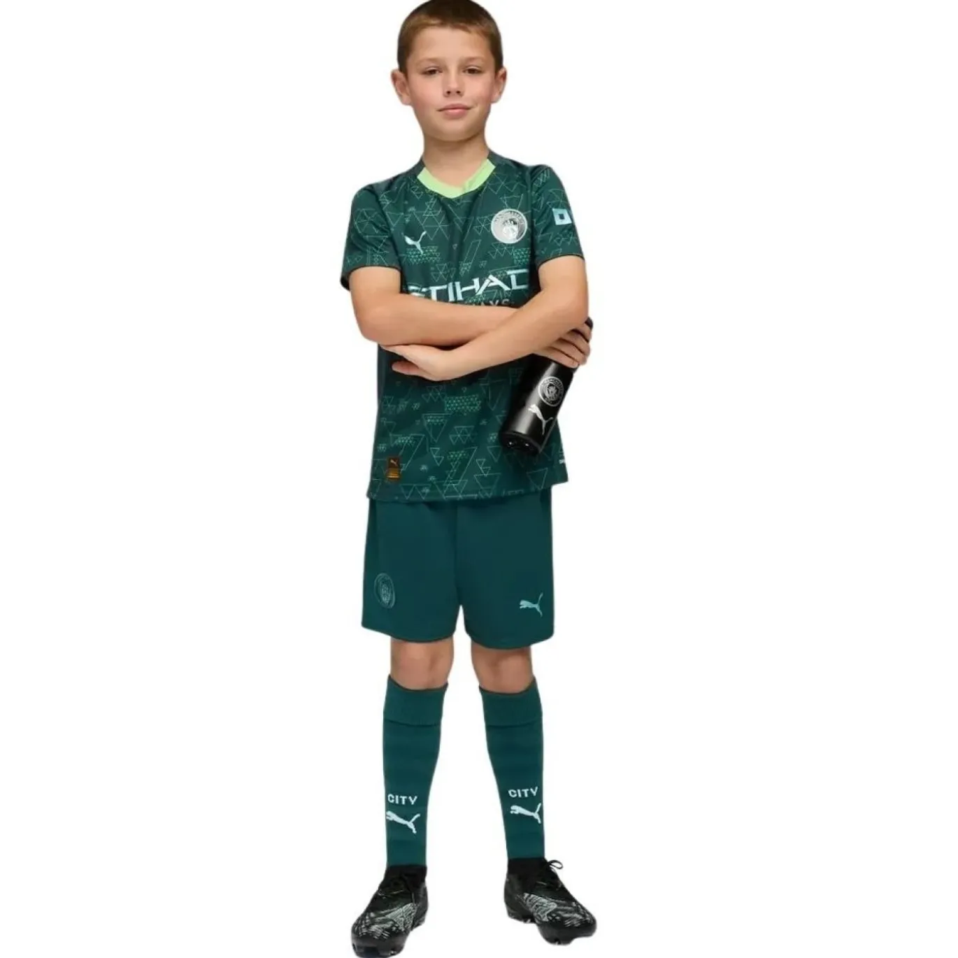 PUMA Manchester City 4e Set 2025-2026 Kids