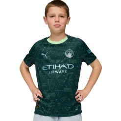 PUMA Manchester City 4e Shirt 2025-2026 Kids