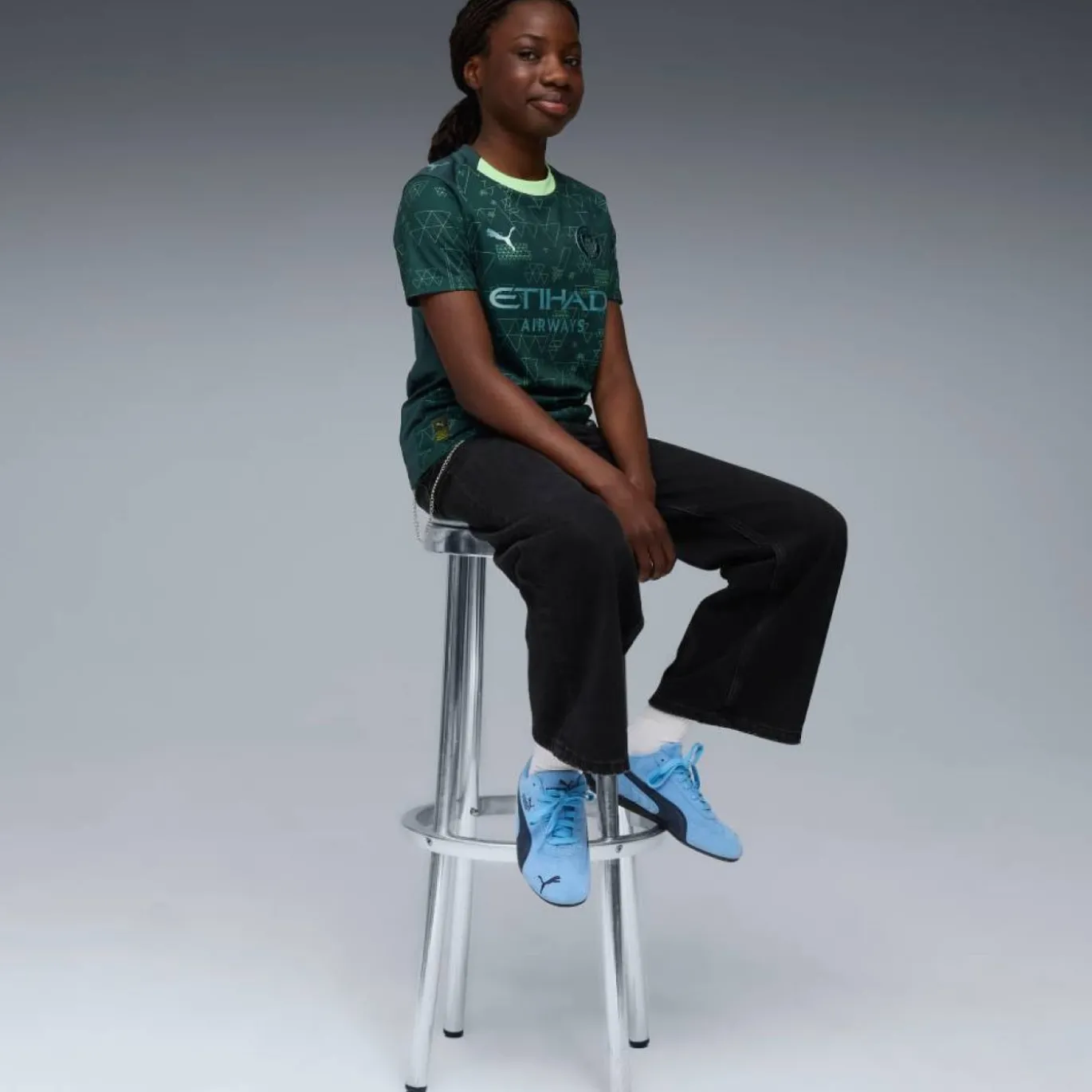 PUMA Manchester City 4e Shirt 2025-2026 Kids