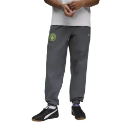 PUMA Manchester City Pumatech Trainingsbroek Woven 2025-2026 Grijs Groen