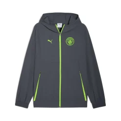 PUMA Manchester City Pumatech Woven Trainingspak 2025-2026 Grijs Groen