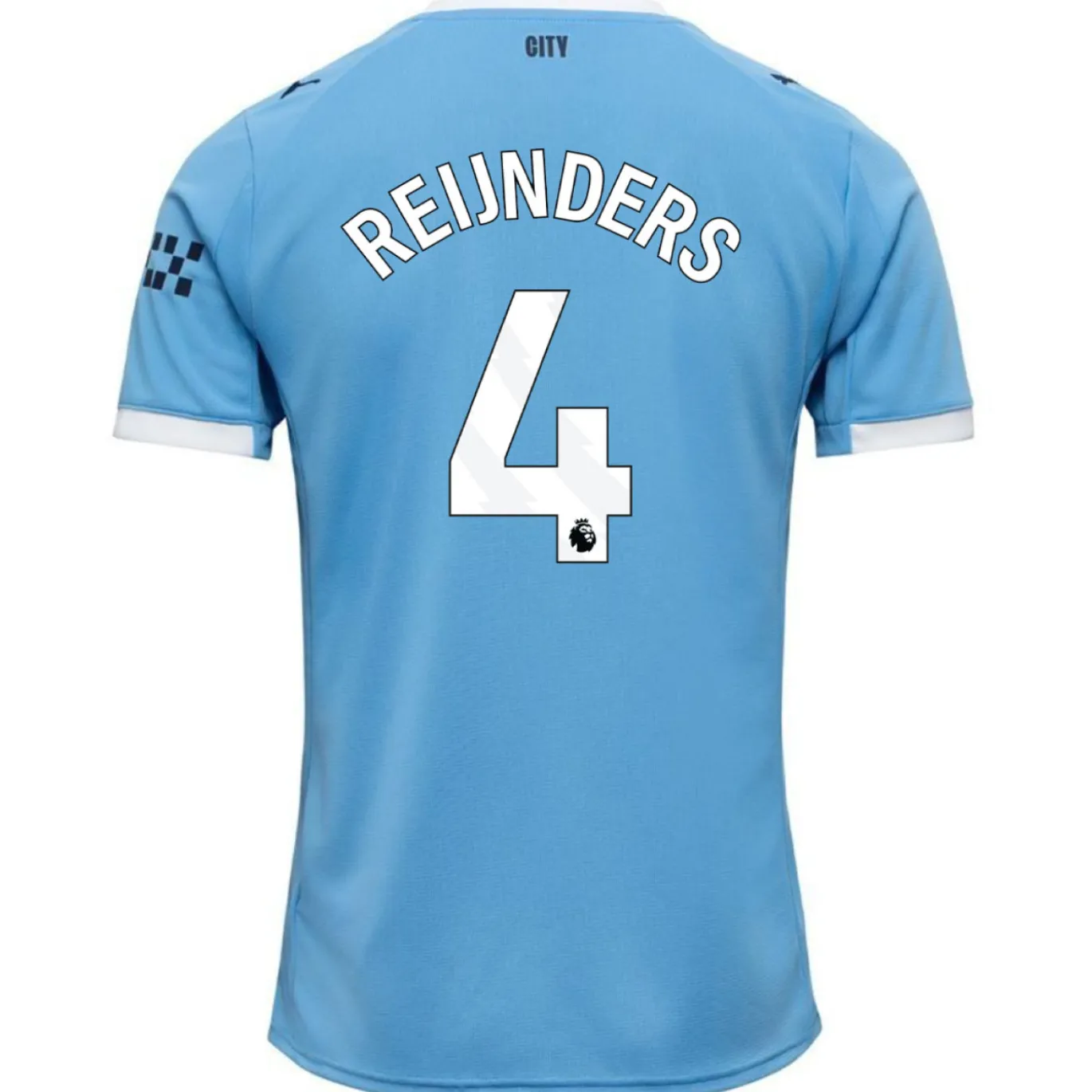PUMA Manchester City Reijnders 4 Thuisshirt 2025-2026 Kids