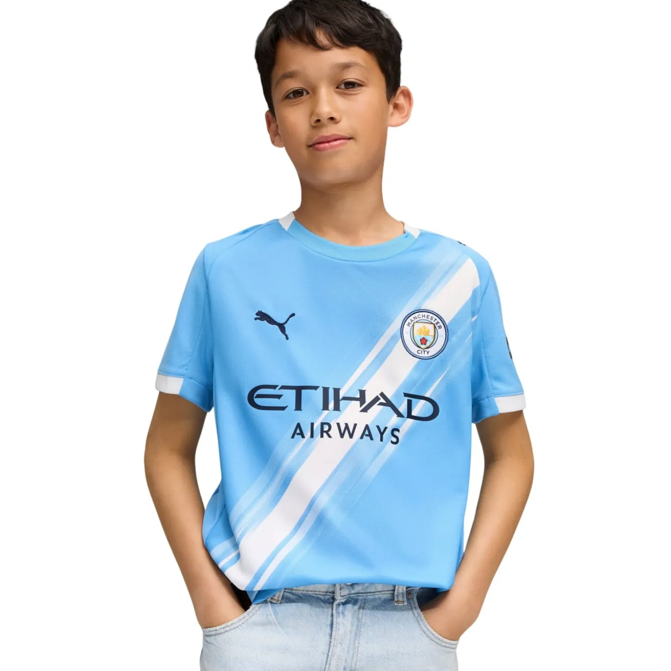 PUMA Manchester City Thuisshirt 2025-2026 Kids