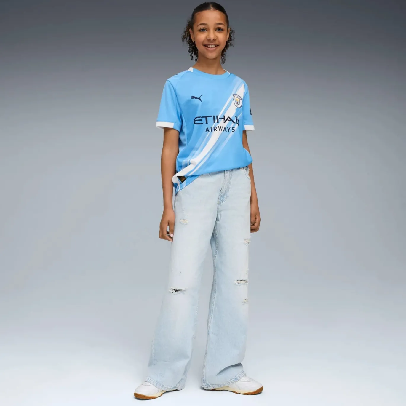 PUMA Manchester City Thuisshirt 2025-2026 Kids