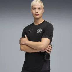 PUMA Manchester City Trainingsset 2025-2026 Zwart Zilver